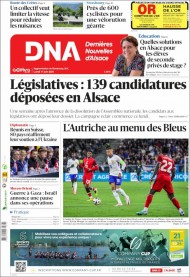 Les Derniá¨res Nouvelles d'Alsace (Francia)